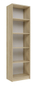 Raft librash Topeshop SHELF UNIT R50, 50x30x181cm, sonoma oak