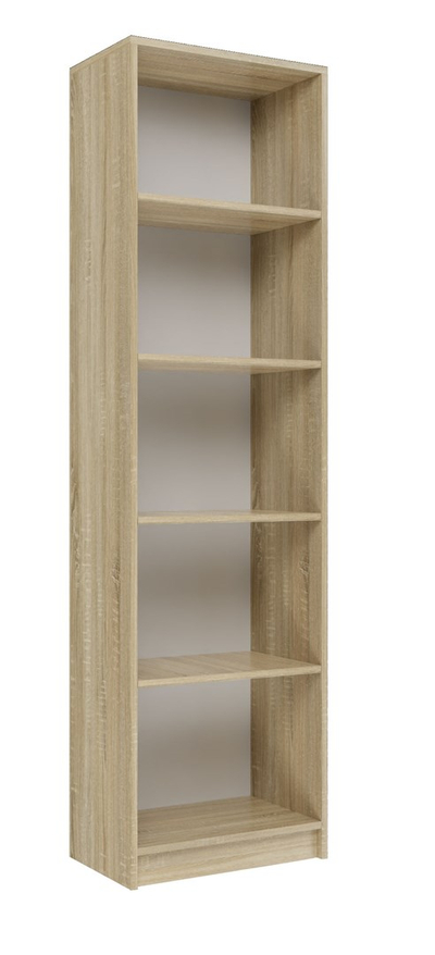 Raft librash Topeshop SHELF UNIT R50, 50x30x181cm, sonoma oak