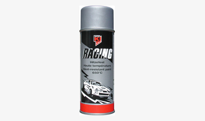 Bojë sprej Auto K Racing, 400ml, mban deri 650°C, argjend
