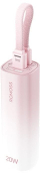 Powerbank Romoss Mini PSC05C, 5000mAh, kabull 3 në 1, rozë