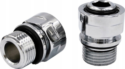 Adapter radiatorësh Vario Term M22 1.5 x 1/2", krom