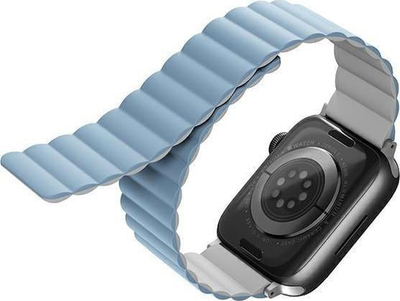 Rrip për Apple Watch Uniq Revix Reversible Magnetic Arctic, 41 40 38 mm, silikon, gri