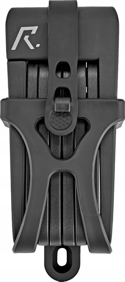 Kandar biçiklete RFR Folding Lock 7x700mm, çelik inox, me çelës, ngjyrë e zezë