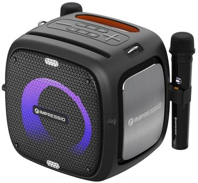 C TECH Impressio Qubis altoparlant party, mono, 80W, i zi