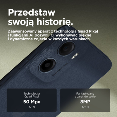 Telefoni Motorola Moto G05, 6.67", 8GB 128GB, blu Denim