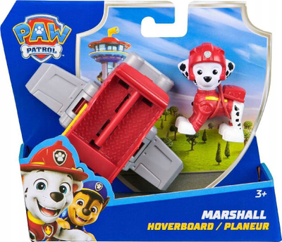 Фигура играчка Spin Master PAW Patrol Marshall, со ховерборд, за деца 3+