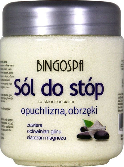 Kripë për këmbë BINGOSPA Foot Salt Swelling, kundra enjtjes edhe lodhjes, 550g