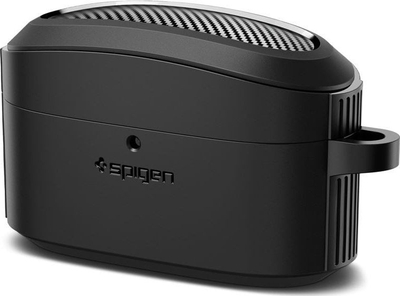 Mbrojtëse Spigen Rugged Armor për Sony WF-1000XM5, TPU, me karabiner, e zezë
