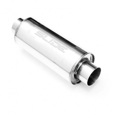 Marmitë qendrore SLIDE RS 304SS, 2" 51mm, 350mm, ngjyrë argjendi