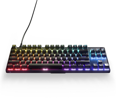 Tastierë SteelSeries Apex 9 TKL, US, e zezë