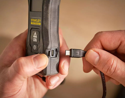 Matës me lazer Stanley FatMax FMHT77165-0, rreze 50 m, i saktë ±1.5 mm, i zi