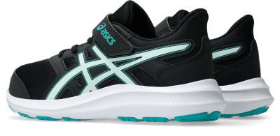Atlete fëmijësh ASICS Jolt 4, përditshme, të zeza turkeze