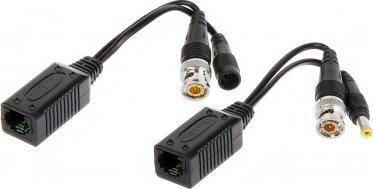 Transformator video AV TR-1RJ-HD*P2, transmetim CCTV, për kabllo UTP FTP