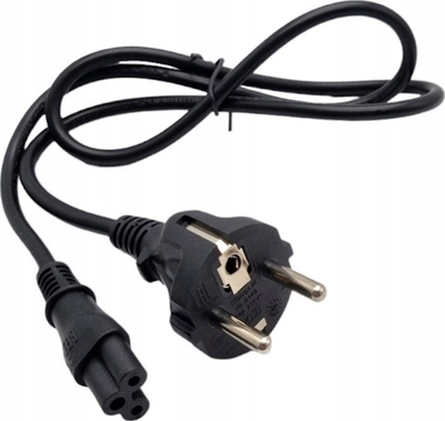 Kabllo rryme Dell C5 2-Pin, 1m, e zezë