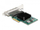 Kartë rrjeti Delock PCI Express X4, 4 porta RJ45 Gigabit LAN, gri