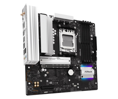 Математичка плочка ASRock A620AM Pro RS WIFI, лежиште AM5, DDR5, Micro ATX, црна