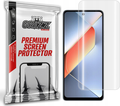 Folie mbrojtëse Grizz Hydrogel për Tecno Pova 6 Neo, transparencë e lartë