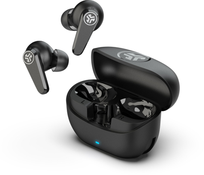 Слушалки JLab Go Air True Wireless ANC, безжични, со кутија за полнење, црни