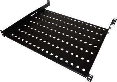 Rafte rack Alantec SA-P-19-1U-550-4-C-02, 19", 1U 550 mm, i zi
