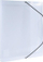 Dosje dokumentesh Biurfol A4, plastike PP me rrip elastik, shpinë 2 cm, transparente