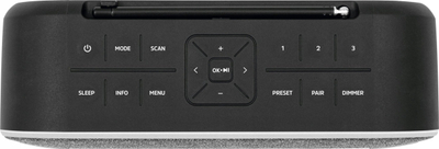 Radio Bluetooth TechniSat Digitradio BT 2, bateri 20 orë, mban spërkatje uji, gri e errët