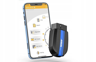 Skaner diagnostik OBD2 Ancel BD300, wireless, për Android dhe iOS