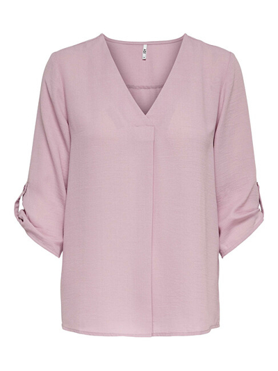 Блуза Jacqueline de Yong JDYDIVYA Loose Fit, розова