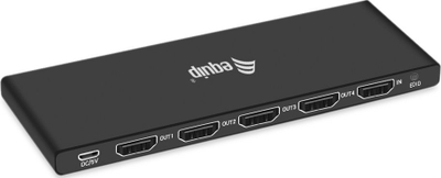 Ndarës HDMI Gembird 332717, 4 porta, 4K 60Hz, ultra i hollë