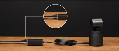 Адаптер за мрежа OBSBOT USB C во Ethernet, Gigabit, сив