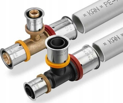 Trishembulltë Kan-Therm PPSU ultraPRESS, 32mm, gri