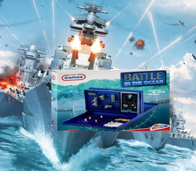 Loja me tabela Game Battleships 300005, për 2 lojtarë, nga 6 vjeç