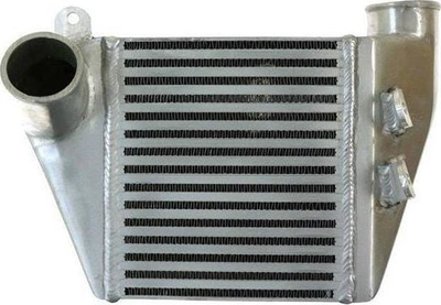Intercooler TurboWorks Audi A3 Golf 4 Bora Jetta, 1.8T 1.9 TDI, alumin, argjend