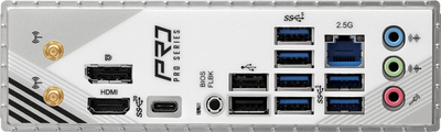 Pllakë amë ASRock B860 Pro RS WiFi, ATX, DDR5, me WiFi 6E