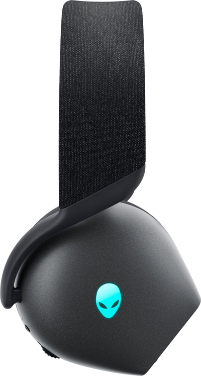 Headset gaming Alienware AW725H, me dhe pa tela, Dolby Atmos, i zi