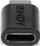 Përshtatës USB Lindy USB 3.2 Type C, kompakt, i zi
