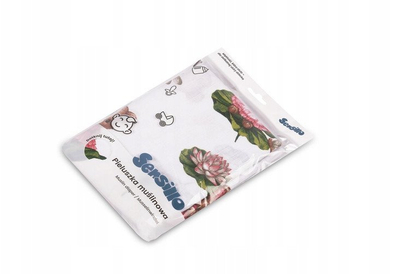 Pelenë muslini Sensillo Swaddle EG-0153, 120x120 cm, shumëngjyrëshe