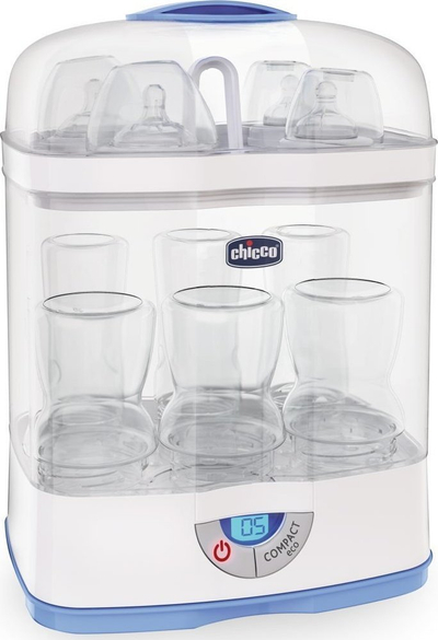 Sterilizues me avull Chicco Steam Sterilizer 3 në 1, elektrik, 3 në 1, gri e bardhë