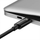 Kabllo USB Baseus CAWJ040001, USB C në USB C, 1 m, 240W, e zezë
