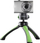 Tripod tavoline Mantona Kaleido Gaia Mini, me kokë sferike, lidhje 1/4\", ngjyrë lime green