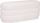 Puf Atmosphera Sinan, 100 x 40 cm, material boucle, e bardhë