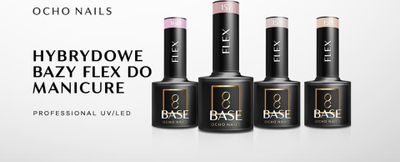 Bazë për thonj Ocho Nails Flex 152, vetëniveluese, 5 g, neutrale