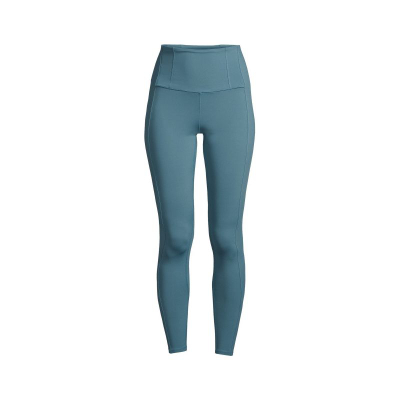 Спортски легинси Casall Corset, висок струк, за жени, сини