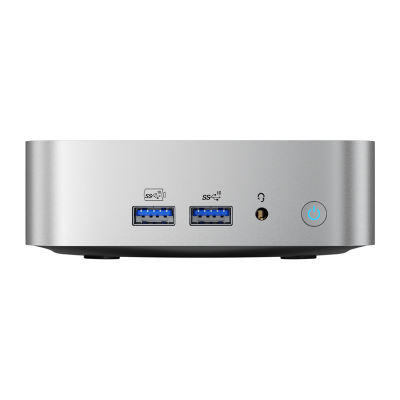 Mini PC GEEKOM A8, Ryzen 7 8745HS, 16GB RAM, 1TB SSD, i argjendtë