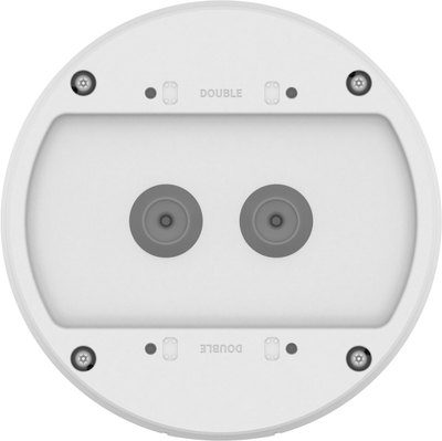 Kuti montimi Hanwha Waterproof Back Box, alumin, IP66, e bardhë