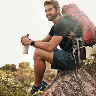 Rrip ore Tech-Protect Scout Quickfit për Garmin Fenix 3 5X 6X 7X, najlon sport, portokalli
