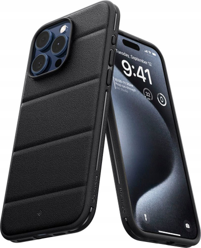 Maskë mbrojtëse Spigen Caseology Athlex për iPhone 15 Pro Max, rezistente ndaj goditjeve, kompatibile me karikim me valë, e zezë Active Black