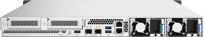 NAS rackmount QNAP TS-h1090FU-7302P-128G, 10 vende SSD NVMe, 25GbE, gri