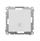 Buton shtypës Simon TP1L.01/114, me dritë LED, 10AX 250V, gri e çelët mat