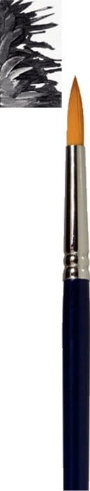 Pensel akrilik Royal Talens Van Gogh 295, nr. 4, fijet sintetike, trup blu i errët