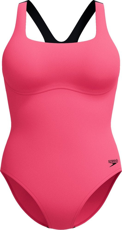 Костим за капење Speedo Women's Racerback, Endurance+ Max, розов
